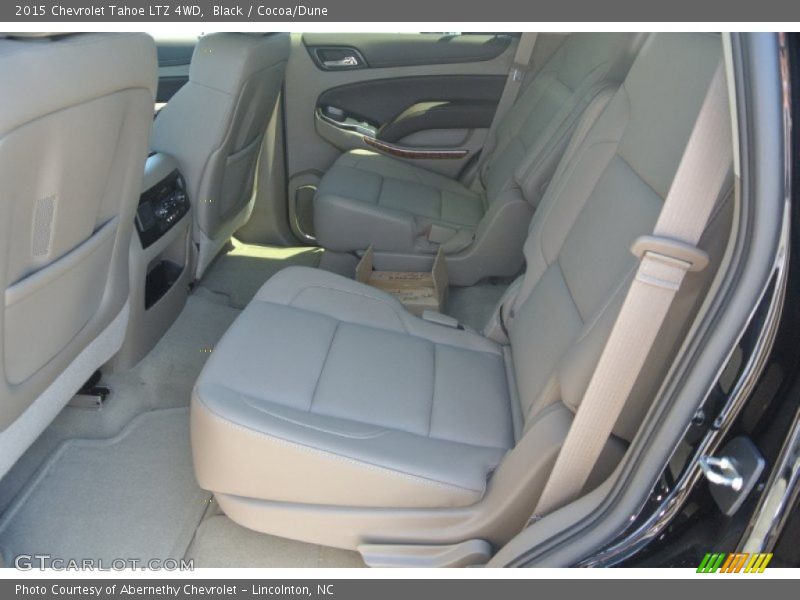 Black / Cocoa/Dune 2015 Chevrolet Tahoe LTZ 4WD