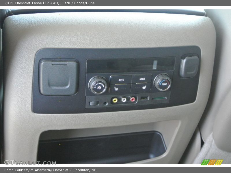 Black / Cocoa/Dune 2015 Chevrolet Tahoe LTZ 4WD