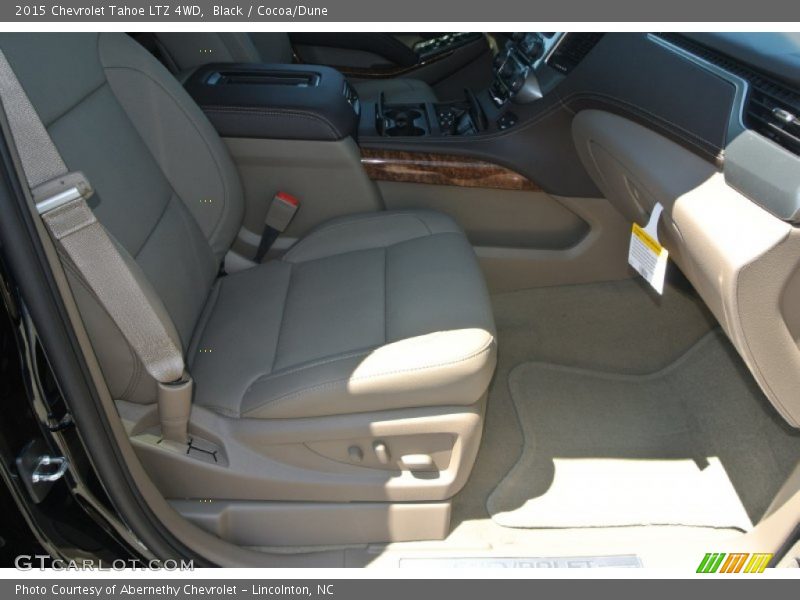 Black / Cocoa/Dune 2015 Chevrolet Tahoe LTZ 4WD