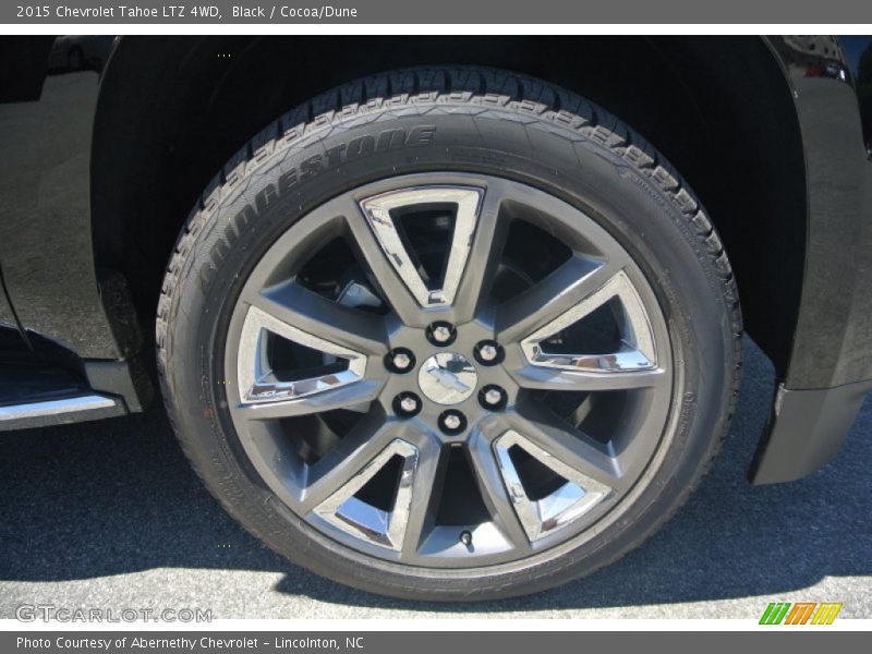 Black / Cocoa/Dune 2015 Chevrolet Tahoe LTZ 4WD