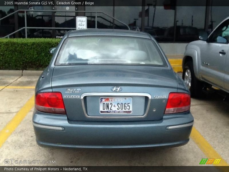 Celadon Green / Beige 2005 Hyundai Sonata GLS V6