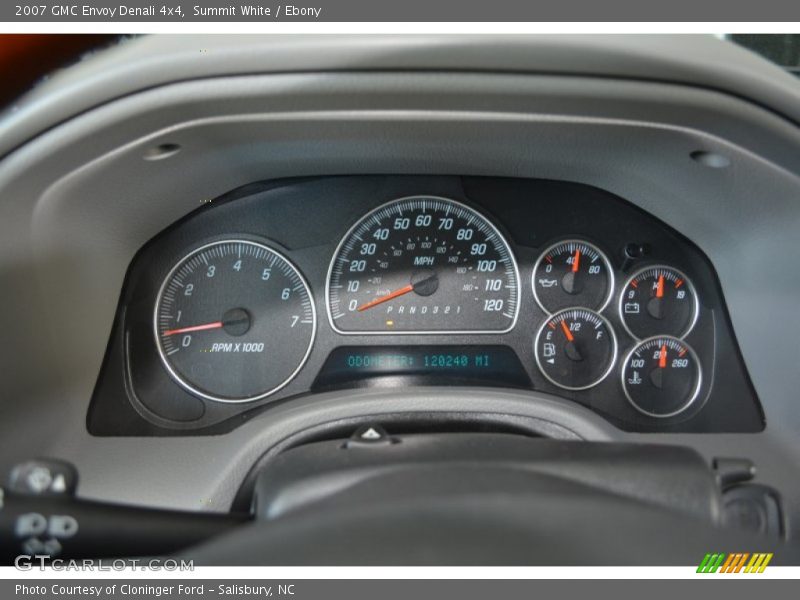 Summit White / Ebony 2007 GMC Envoy Denali 4x4
