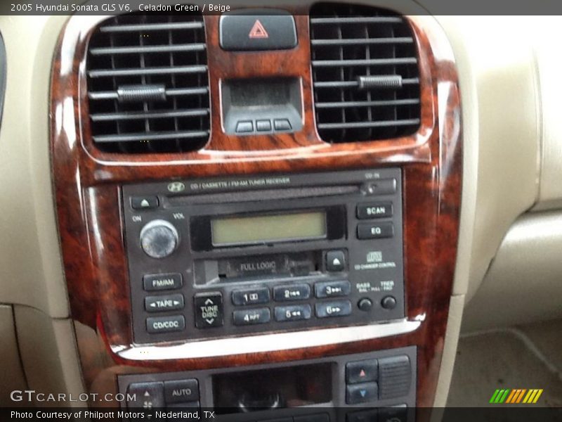 Celadon Green / Beige 2005 Hyundai Sonata GLS V6