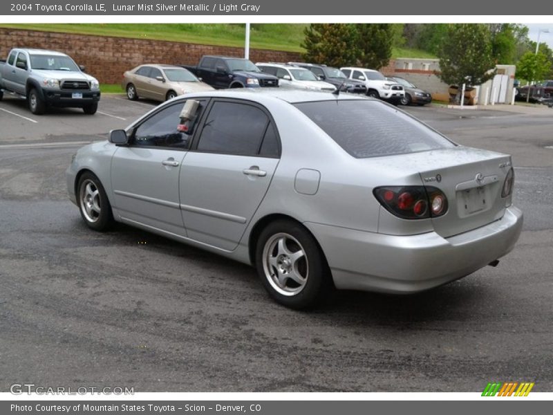 Lunar Mist Silver Metallic / Light Gray 2004 Toyota Corolla LE