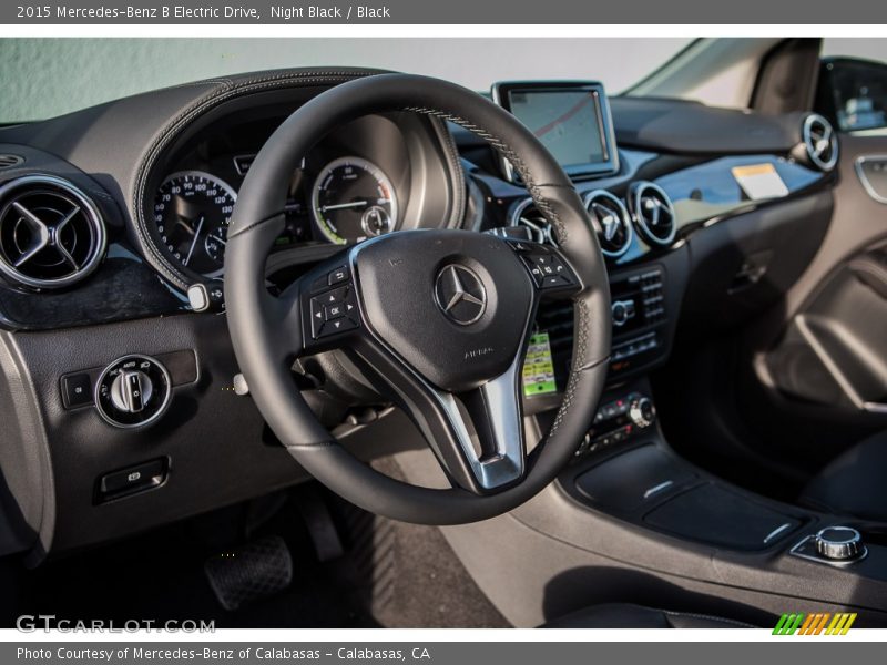  2015 B Electric Drive Steering Wheel