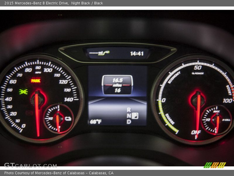 Night Black / Black 2015 Mercedes-Benz B Electric Drive