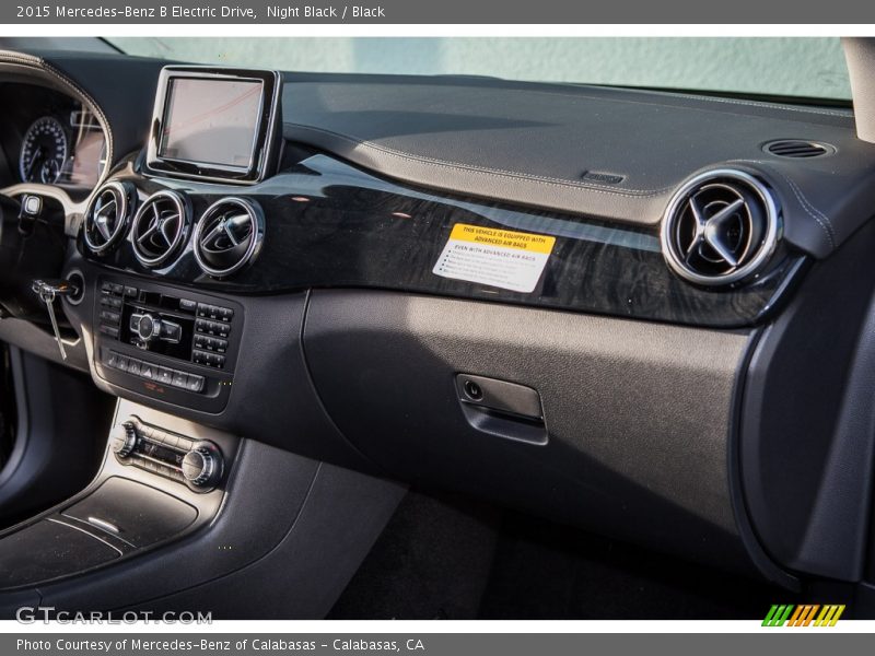 Dashboard of 2015 B Electric Drive