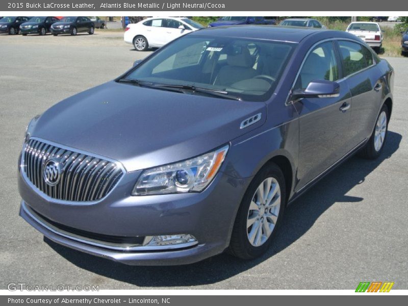 Atlantis Blue Metallic / Light Neutral/Cocoa 2015 Buick LaCrosse Leather