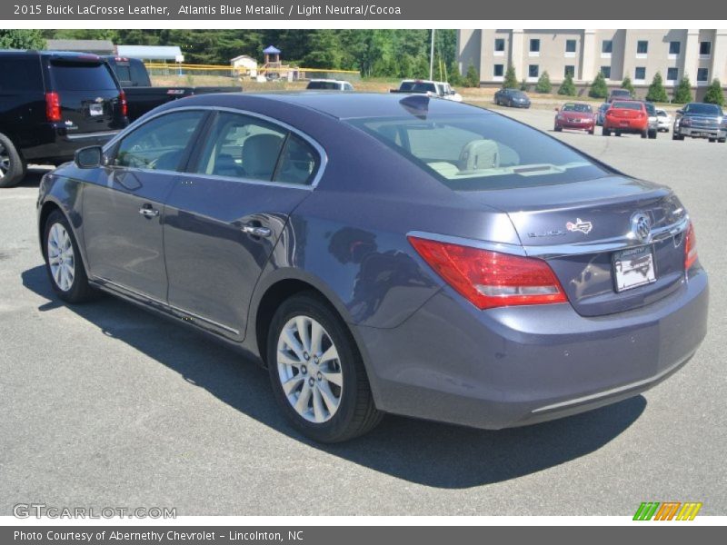 Atlantis Blue Metallic / Light Neutral/Cocoa 2015 Buick LaCrosse Leather