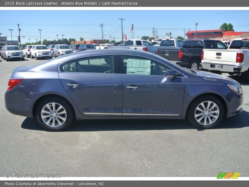 Atlantis Blue Metallic / Light Neutral/Cocoa 2015 Buick LaCrosse Leather