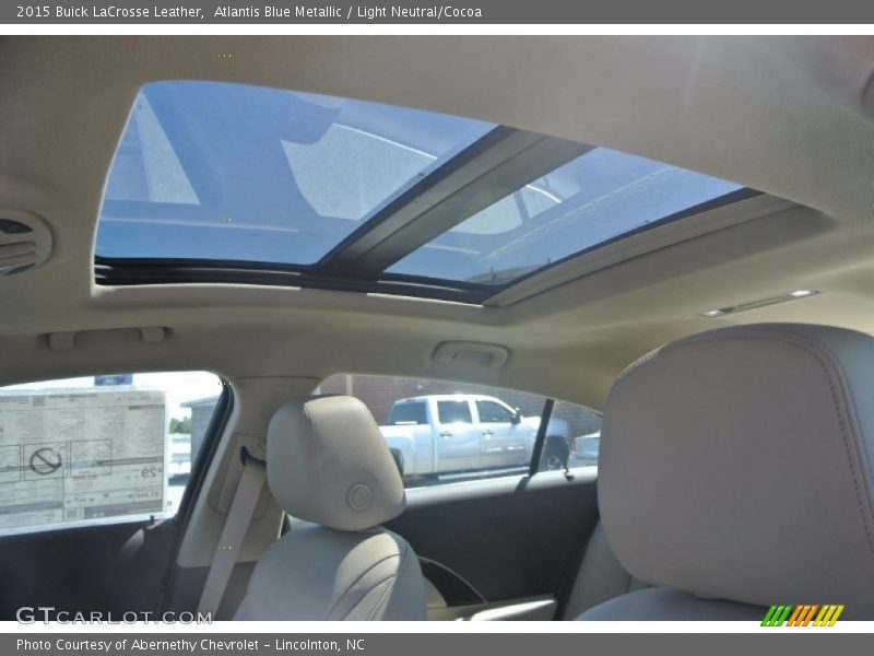 Atlantis Blue Metallic / Light Neutral/Cocoa 2015 Buick LaCrosse Leather