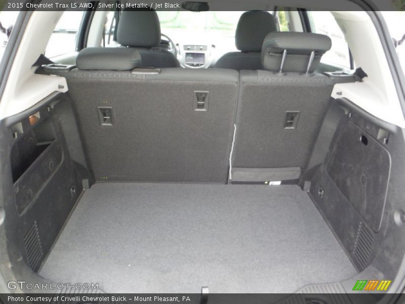 Silver Ice Metallic / Jet Black 2015 Chevrolet Trax LS AWD