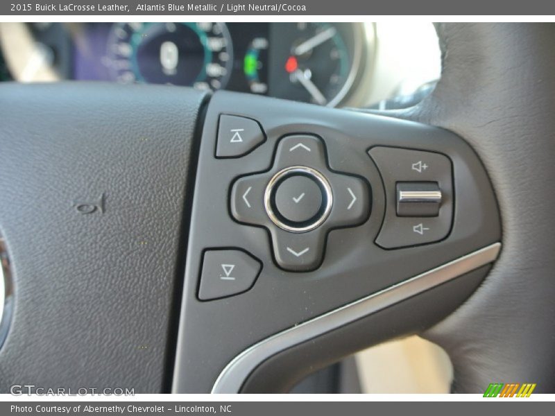 Atlantis Blue Metallic / Light Neutral/Cocoa 2015 Buick LaCrosse Leather