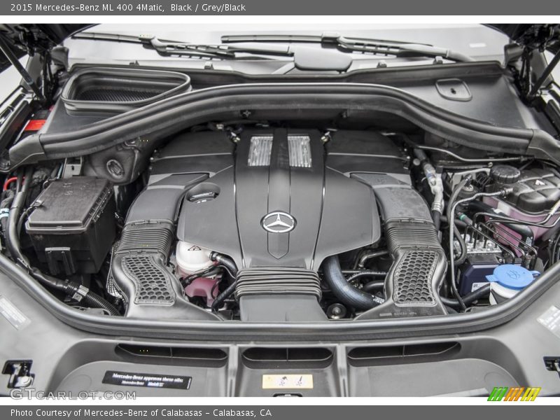 Black / Grey/Black 2015 Mercedes-Benz ML 400 4Matic