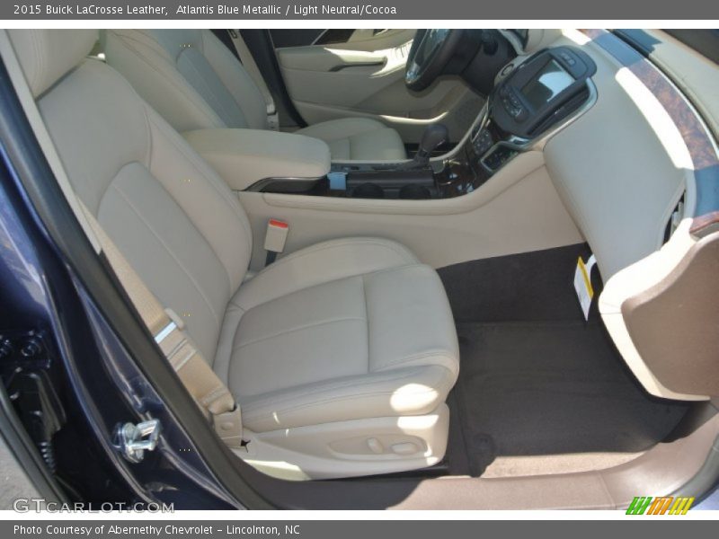 Atlantis Blue Metallic / Light Neutral/Cocoa 2015 Buick LaCrosse Leather