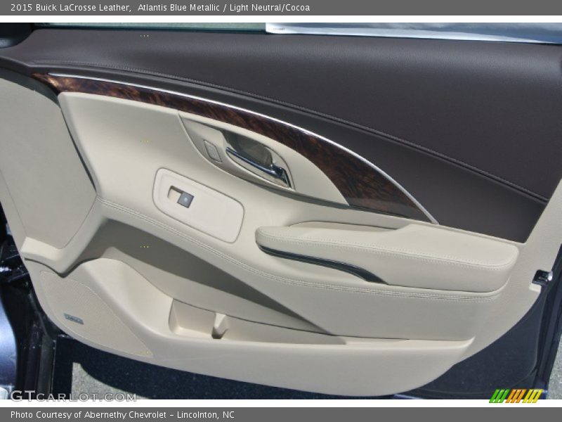 Atlantis Blue Metallic / Light Neutral/Cocoa 2015 Buick LaCrosse Leather