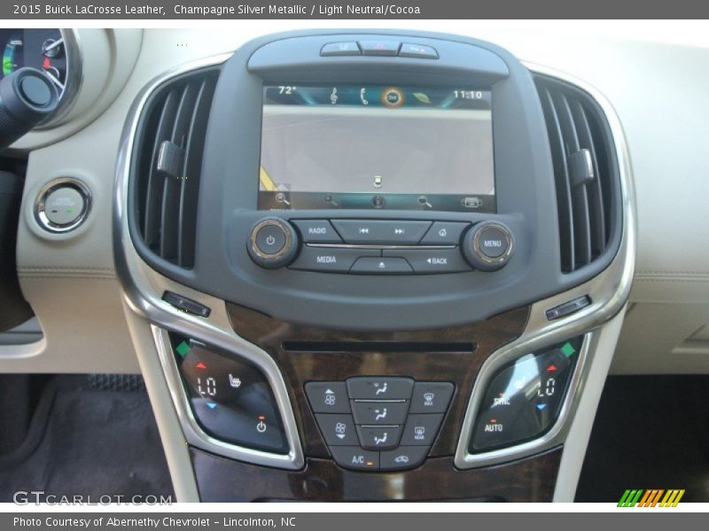 Champagne Silver Metallic / Light Neutral/Cocoa 2015 Buick LaCrosse Leather