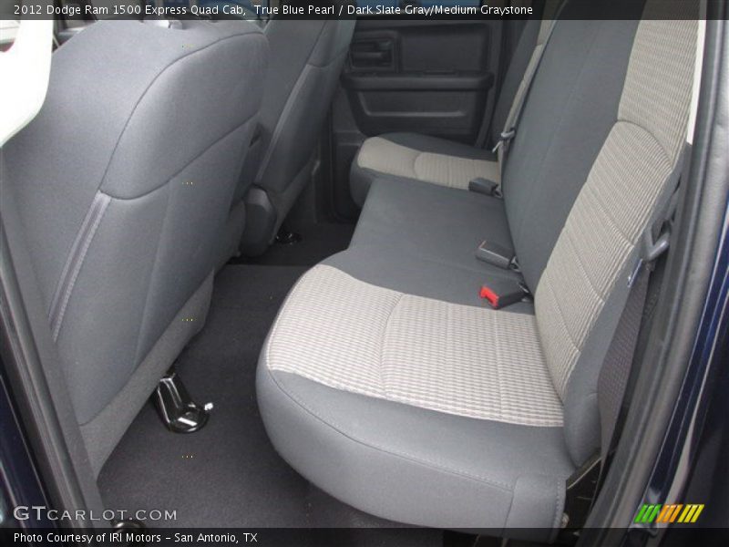 True Blue Pearl / Dark Slate Gray/Medium Graystone 2012 Dodge Ram 1500 Express Quad Cab