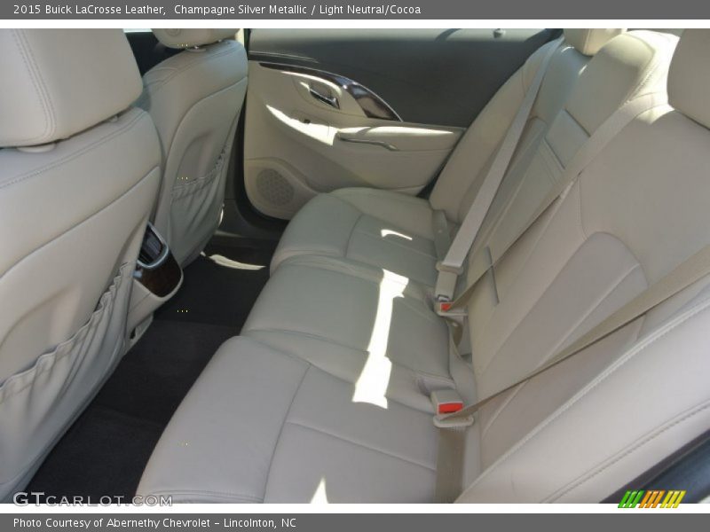 Champagne Silver Metallic / Light Neutral/Cocoa 2015 Buick LaCrosse Leather