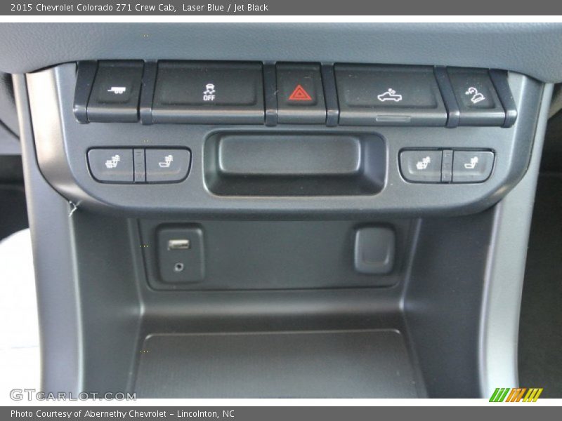 Laser Blue / Jet Black 2015 Chevrolet Colorado Z71 Crew Cab