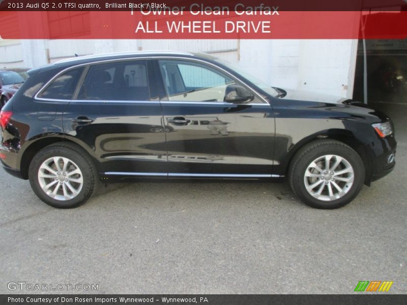 Brilliant Black / Black 2013 Audi Q5 2.0 TFSI quattro