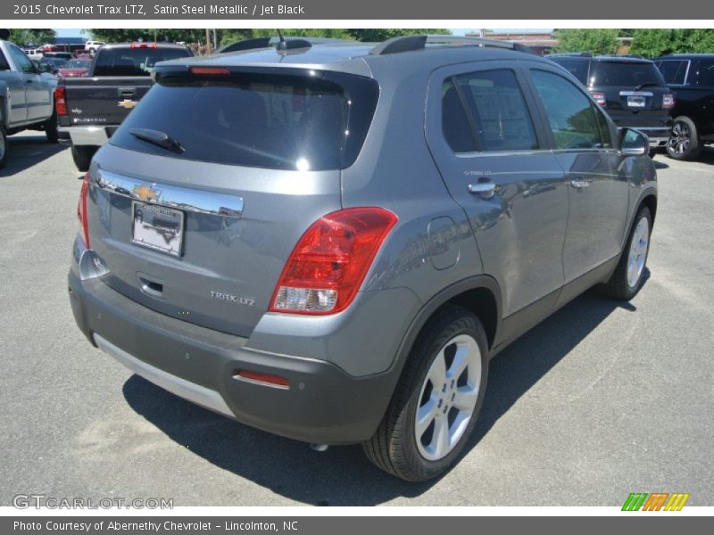 Satin Steel Metallic / Jet Black 2015 Chevrolet Trax LTZ