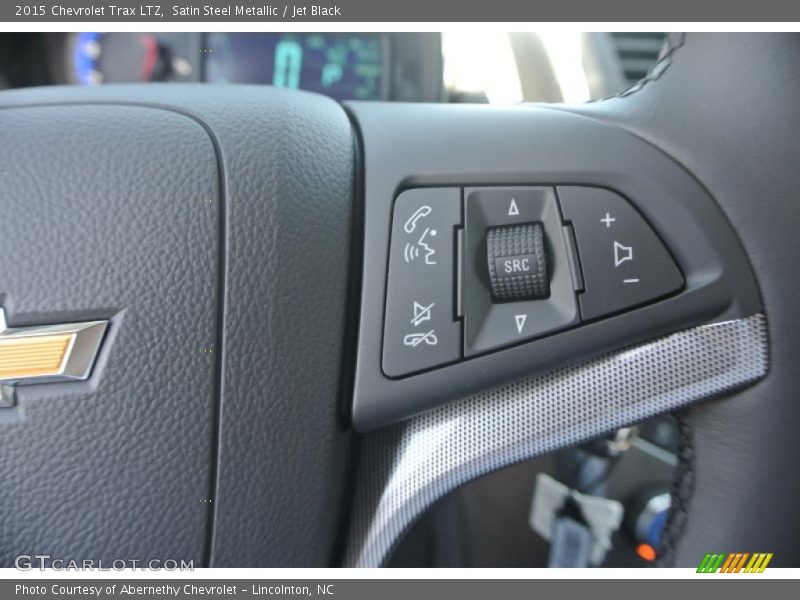 Satin Steel Metallic / Jet Black 2015 Chevrolet Trax LTZ