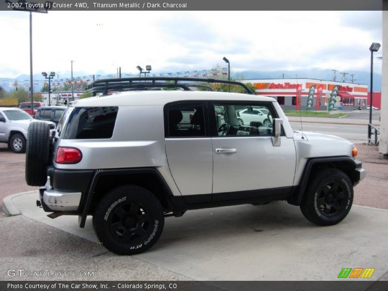 Titanium Metallic / Dark Charcoal 2007 Toyota FJ Cruiser 4WD