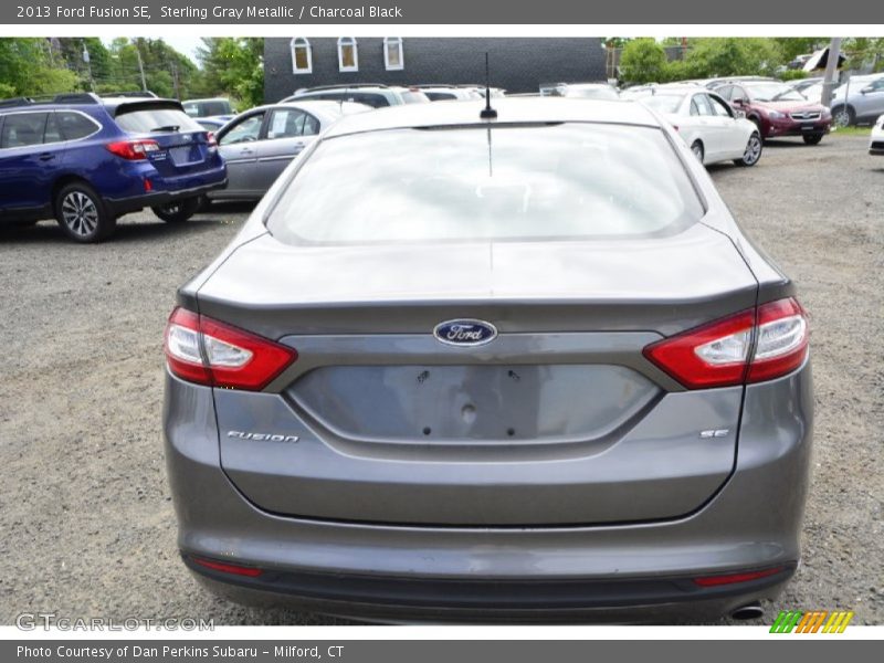 Sterling Gray Metallic / Charcoal Black 2013 Ford Fusion SE