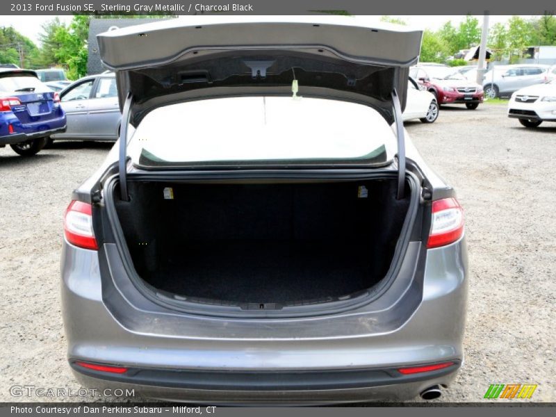 Sterling Gray Metallic / Charcoal Black 2013 Ford Fusion SE