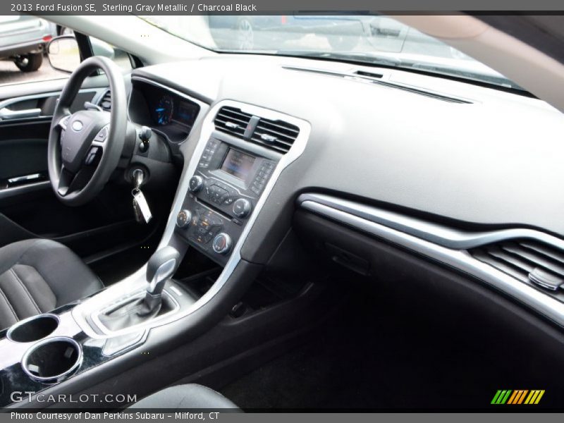 Sterling Gray Metallic / Charcoal Black 2013 Ford Fusion SE