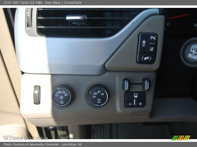Onyx Black / Cocoa/Dune 2015 GMC Yukon SLE 4WD