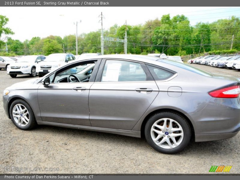 Sterling Gray Metallic / Charcoal Black 2013 Ford Fusion SE