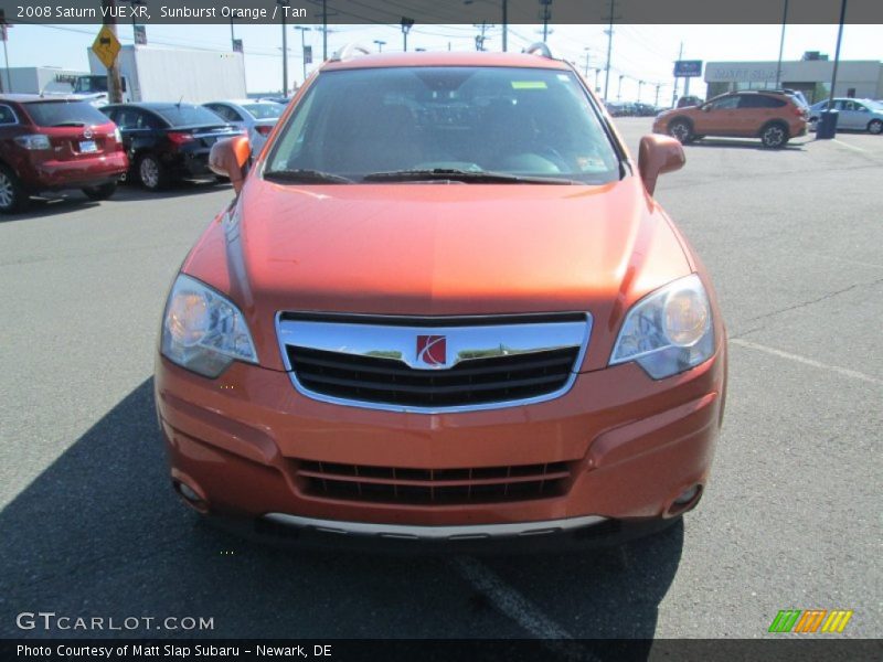 Sunburst Orange / Tan 2008 Saturn VUE XR