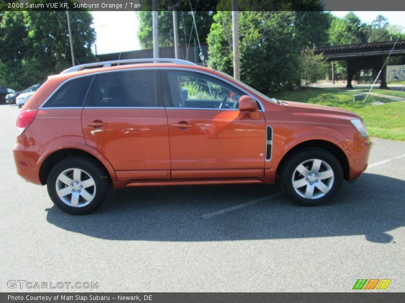 Sunburst Orange / Tan 2008 Saturn VUE XR