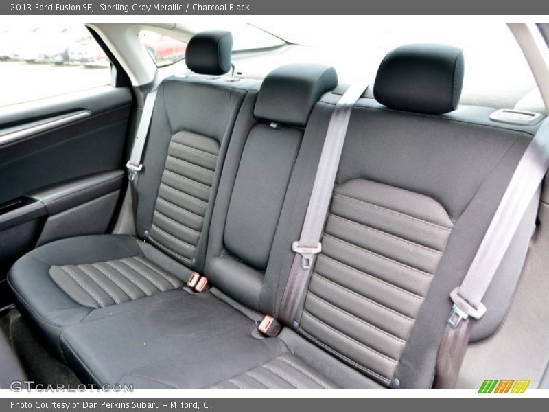 Sterling Gray Metallic / Charcoal Black 2013 Ford Fusion SE