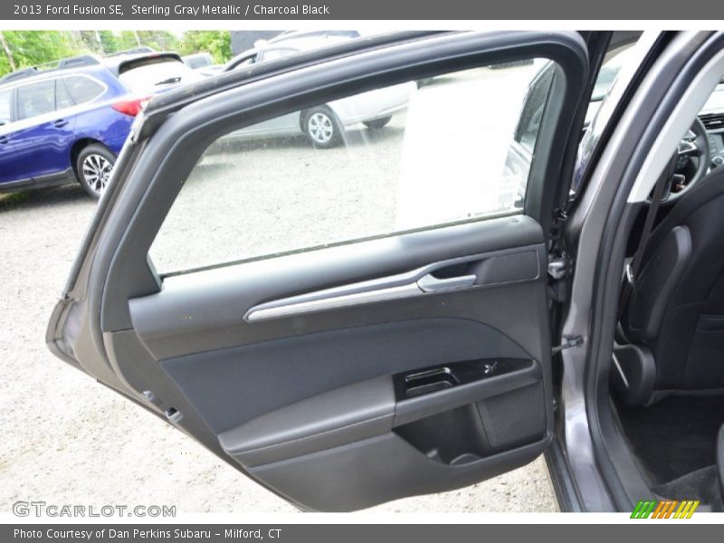 Sterling Gray Metallic / Charcoal Black 2013 Ford Fusion SE