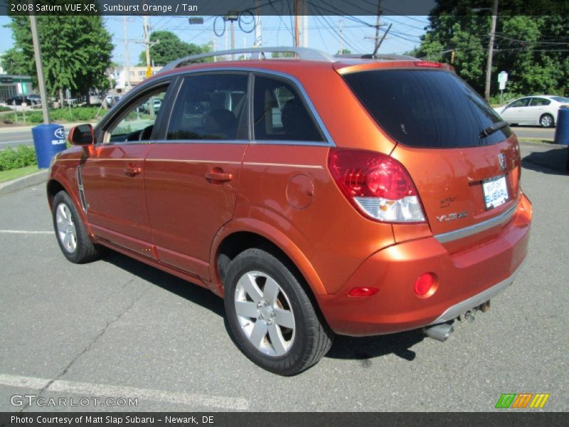 Sunburst Orange / Tan 2008 Saturn VUE XR
