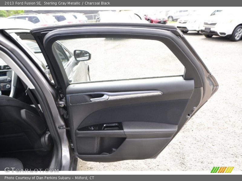 Sterling Gray Metallic / Charcoal Black 2013 Ford Fusion SE