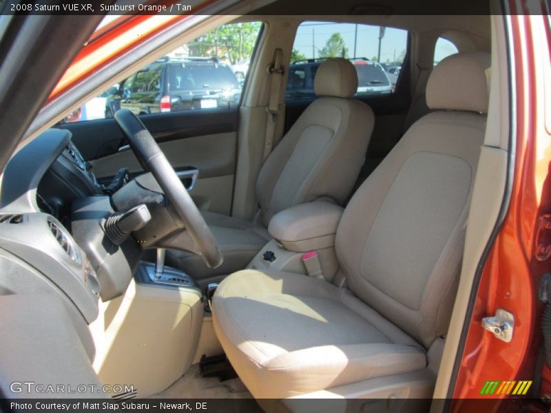 Sunburst Orange / Tan 2008 Saturn VUE XR