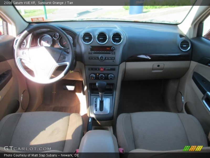 Sunburst Orange / Tan 2008 Saturn VUE XR