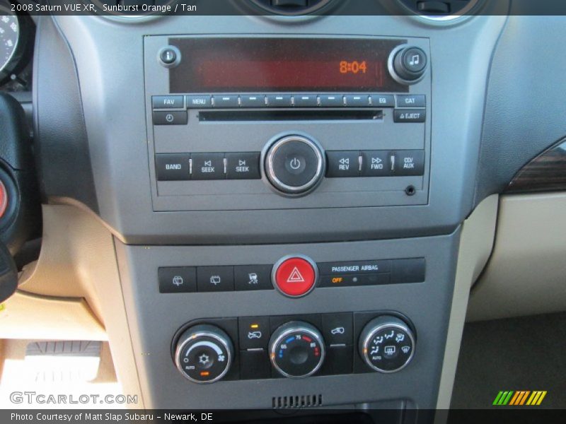 Sunburst Orange / Tan 2008 Saturn VUE XR