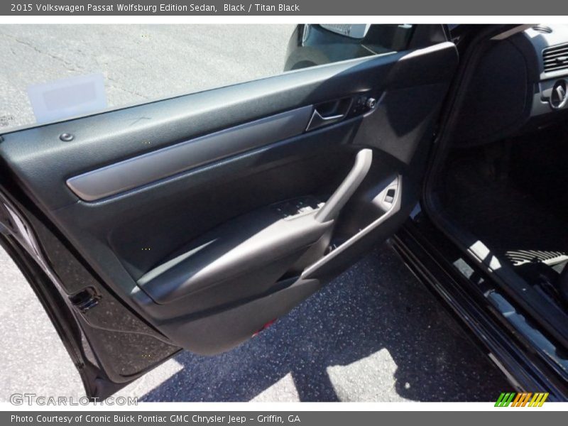 Black / Titan Black 2015 Volkswagen Passat Wolfsburg Edition Sedan