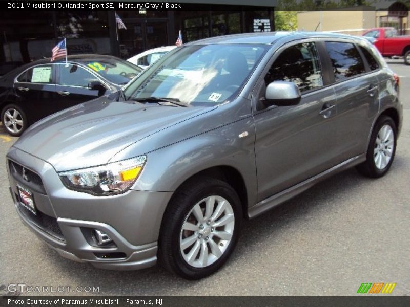 Mercury Gray / Black 2011 Mitsubishi Outlander Sport SE