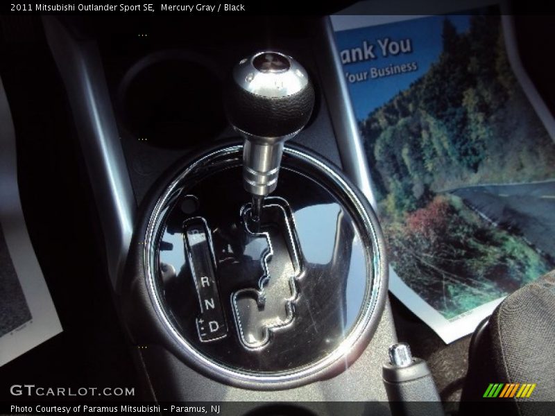 Mercury Gray / Black 2011 Mitsubishi Outlander Sport SE