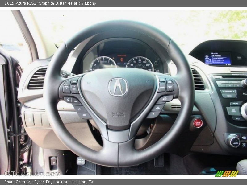 Graphite Luster Metallic / Ebony 2015 Acura RDX