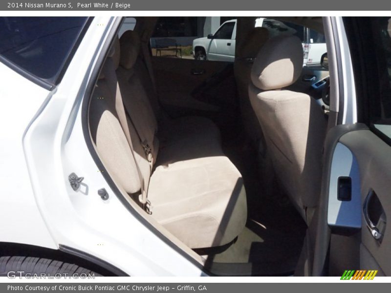 Pearl White / Beige 2014 Nissan Murano S