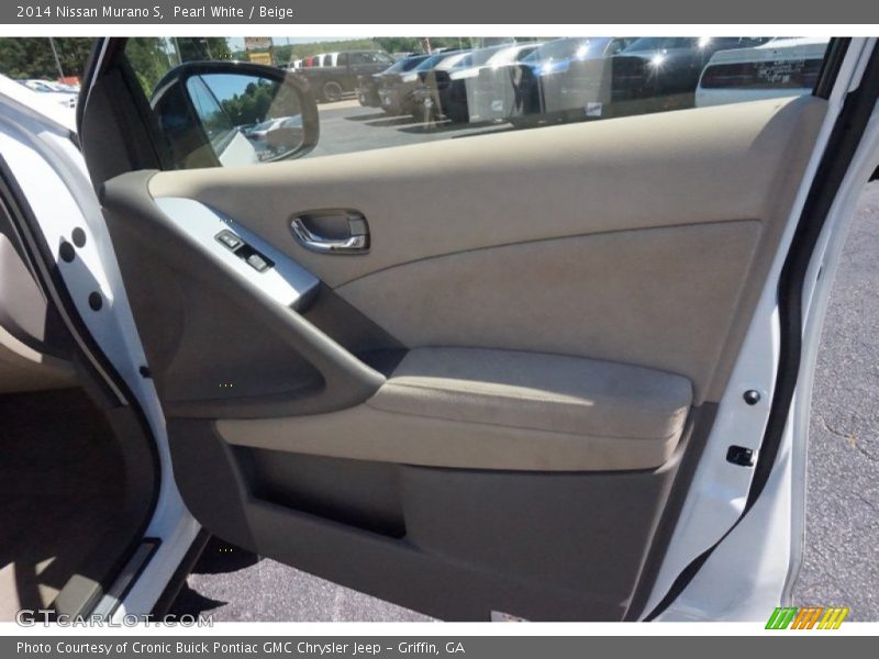 Pearl White / Beige 2014 Nissan Murano S