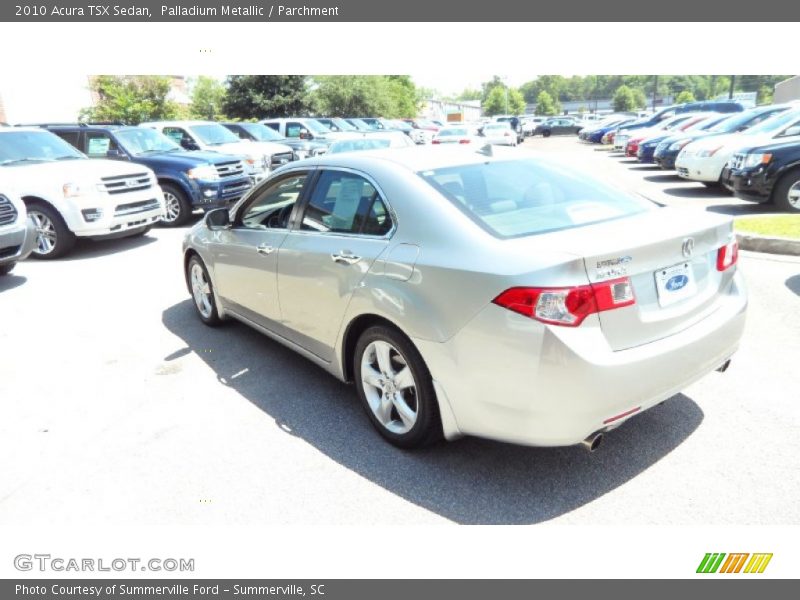 Palladium Metallic / Parchment 2010 Acura TSX Sedan