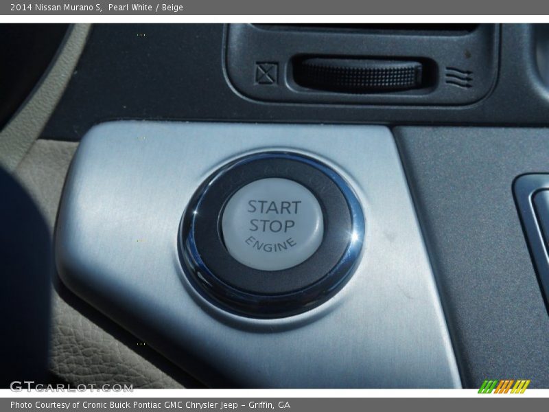 Pearl White / Beige 2014 Nissan Murano S